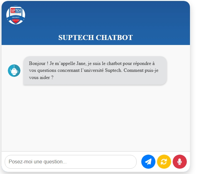 SupTech Chatbot